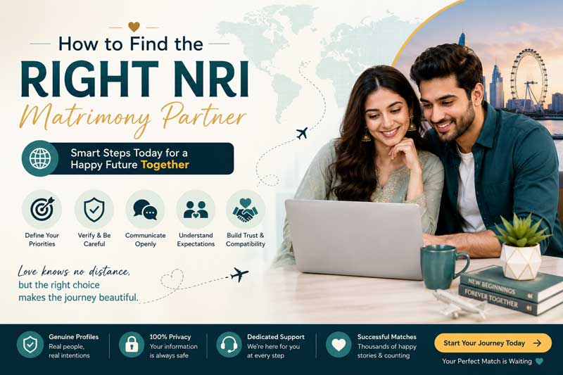 How to Find the Right NRI Matrimony Partner